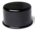 1964-66 REPLACEMENT OIL FILLER/BREATHER CAP - BLACK, PUSH ON, NO TUBE, FoMoCo logo